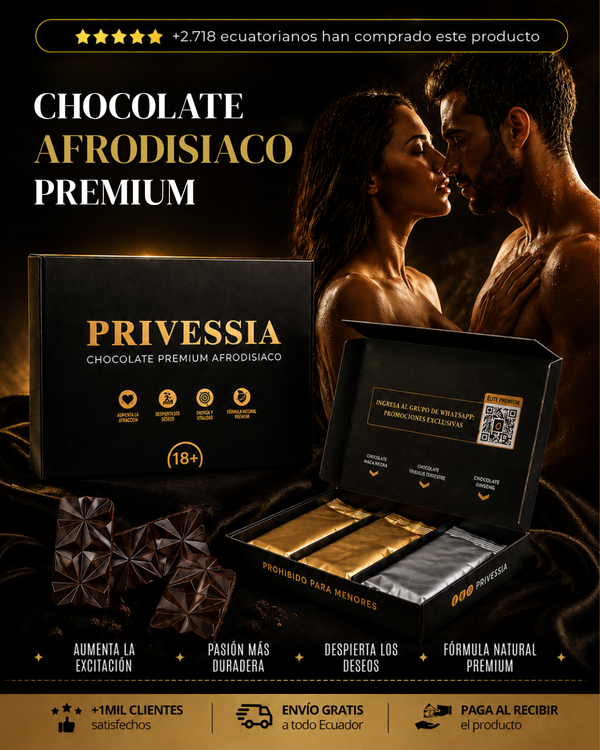 Chocolate Premium Afrodisiaco Privessia