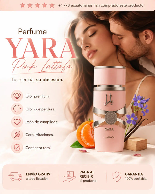 Perfume Yara Pink Lattafa Ecuador