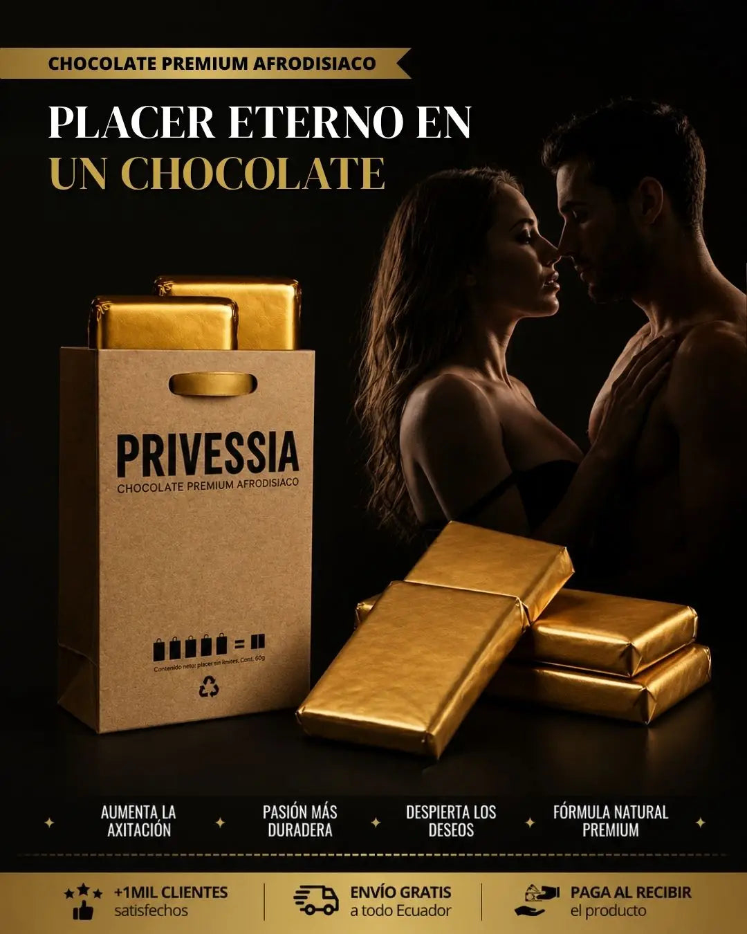 Chocolate Premium Afrodisiaco Privessia