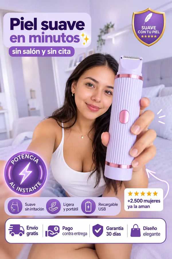 Depilador 2 En 1 Portátil Para Mujer En Ecuador