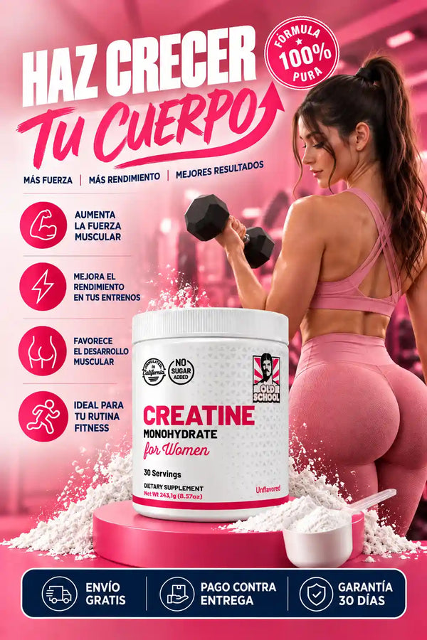 Creatina Monohidratada para Mujer Ecuador